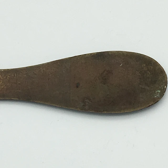 Brass 1920 Stephenson & Bro Coal Merchants Letter Opener Mining 50th Anniversary 5