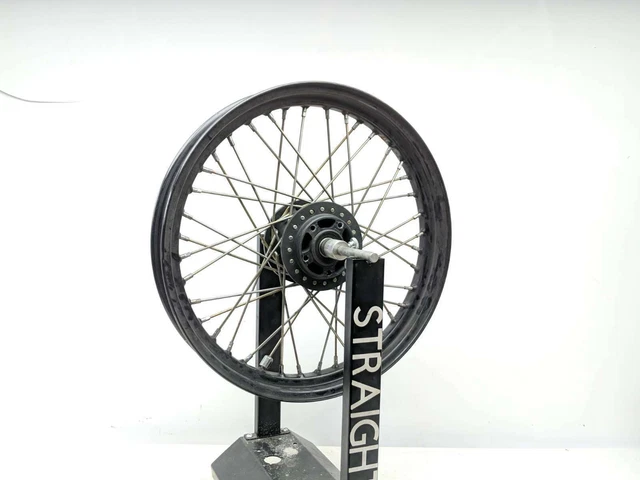 09 Harley Sportster Nightster XL1200N Front Wheel Rim STRAIGHT 19x2.50 09 Harley Sportster Nightster XL1200N Front Wheel Rim STRAIGHT 19x2.50
