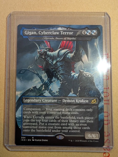 gigan mtg card Gyruda, Doom of Depths (If this card is your chosen companion YLKL on X: "Gigan pt