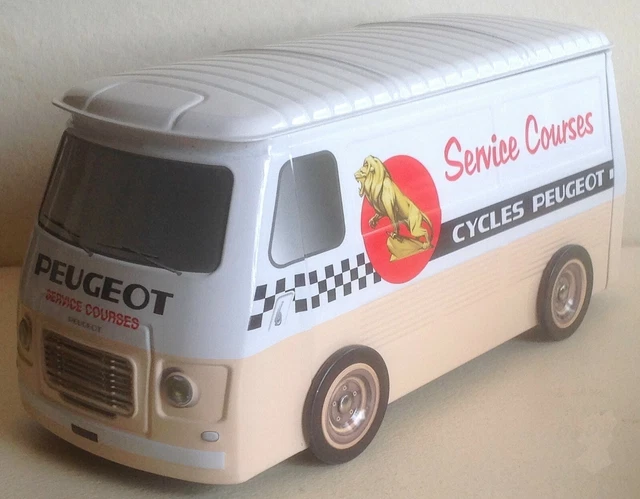 VÉRITABLE PEUGEOT J7 pompiers Ambulance Norev Dinky Toys années 1970 EUR 35,00 - FR