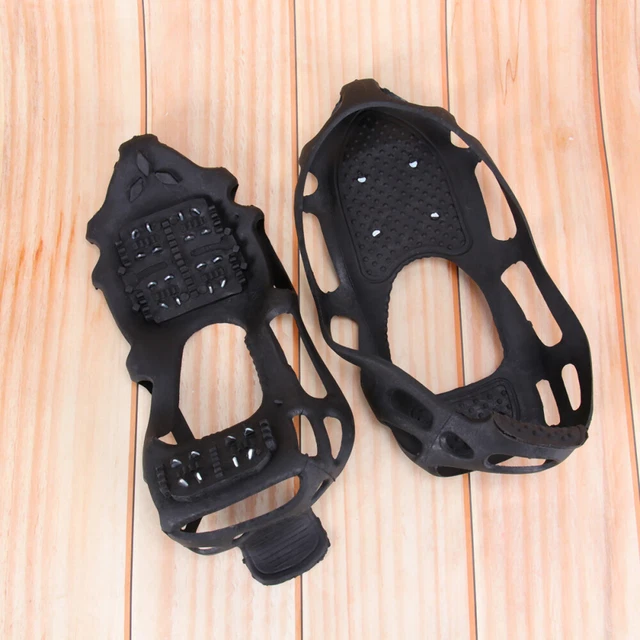 Scarpe da trekking punte catene ghiaccio neve campeggio calzature anti-coperture