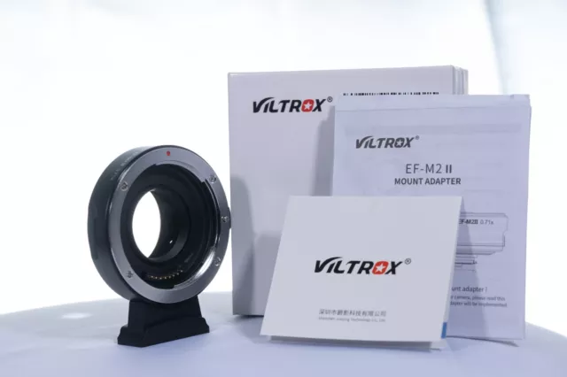 Viltrox Ef-m2 Automatic Focus Adapter For Canon Ef-mount Lens To M43 Cameras