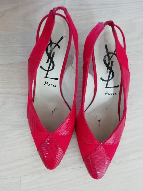 chaussures Yves Saint Laurent exc état 36,5