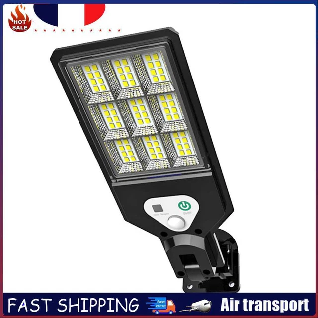 Lampe murale à énergie solaire Capteur de mouvement PIR étanche Lumière de cour