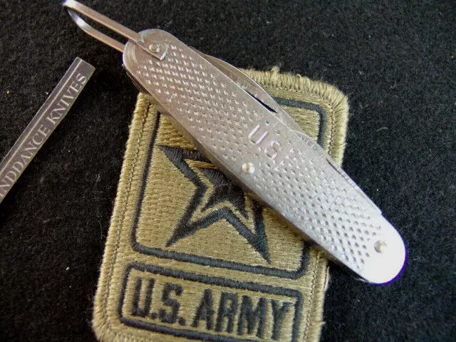 Camillus--Us Army Military Knife--1992--Heavy Duty Stainless Steel-Excellent