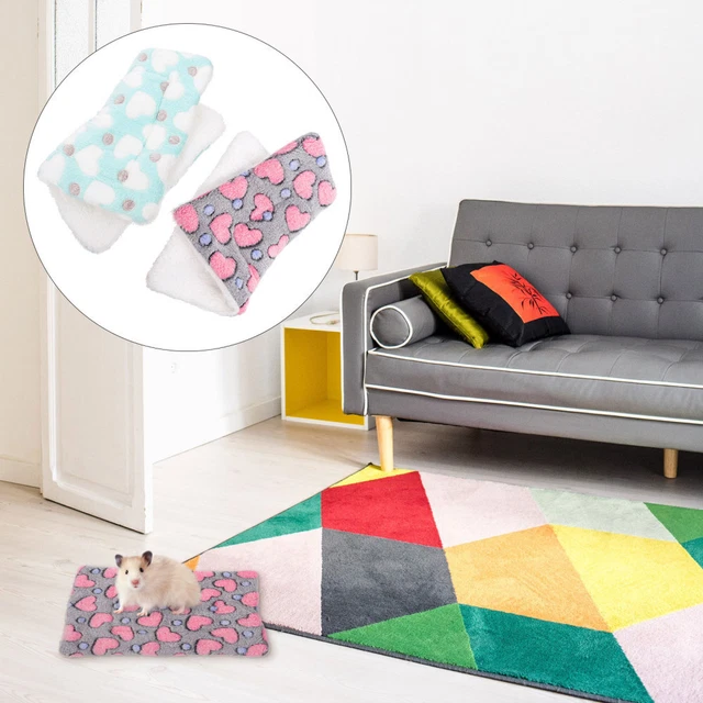 Fleece Käfig Liner Hamster Schlafen Kissen Guinea Pig Bett Chinchilla