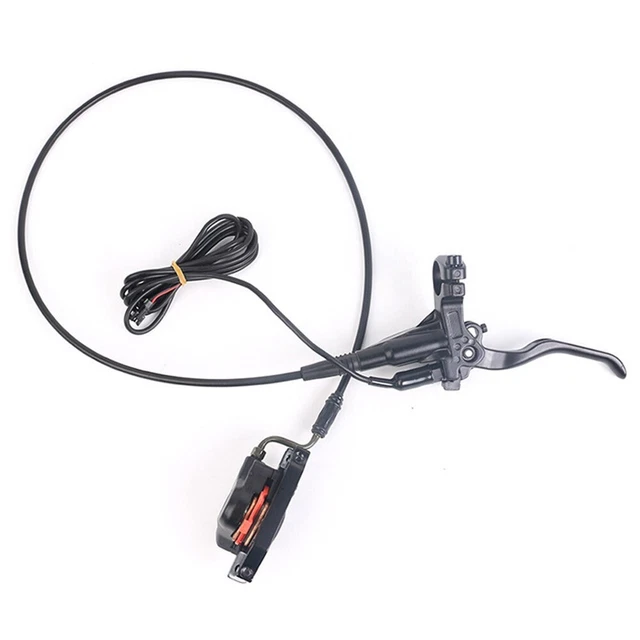 DAZZLEEX Frein à Huile Avant Et Arrière E-Bike - Set Frein à Disque Hydraulique Avec Contrôle De Puissance