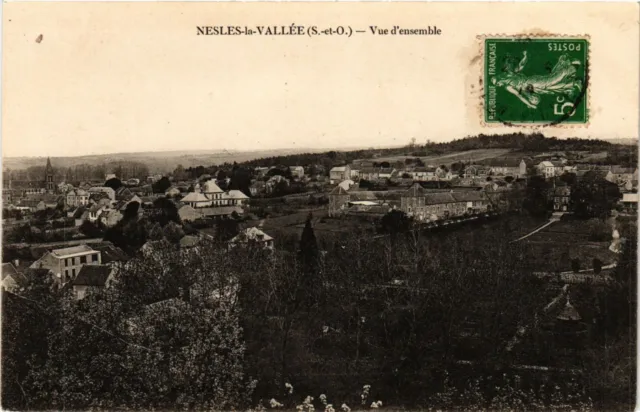 CPA NESLES-la-VALLEY - Overview (380402)