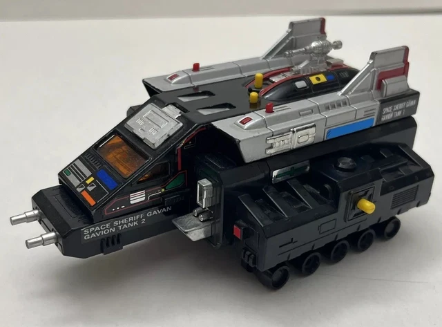 Vaisseau POPY X-Or Space Sheriff Gavan – Tank DX PC-28, 1982, Die Cast