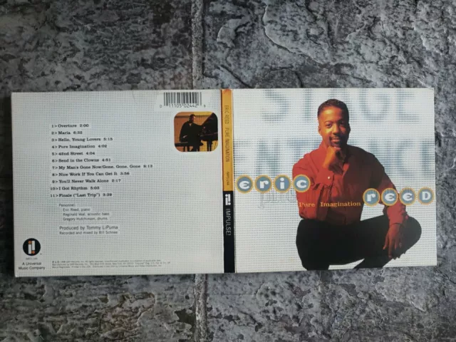 ERIC REED - PURE IMAGINATION - Jazz Piano Trio GRP 1998 CD