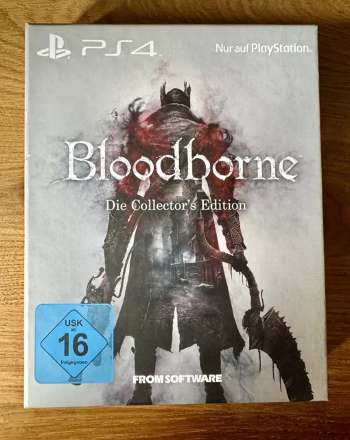 Sony Playstation 4 PS4 Bloodborne Collector's Edition mit Steelbook Artbook CIB