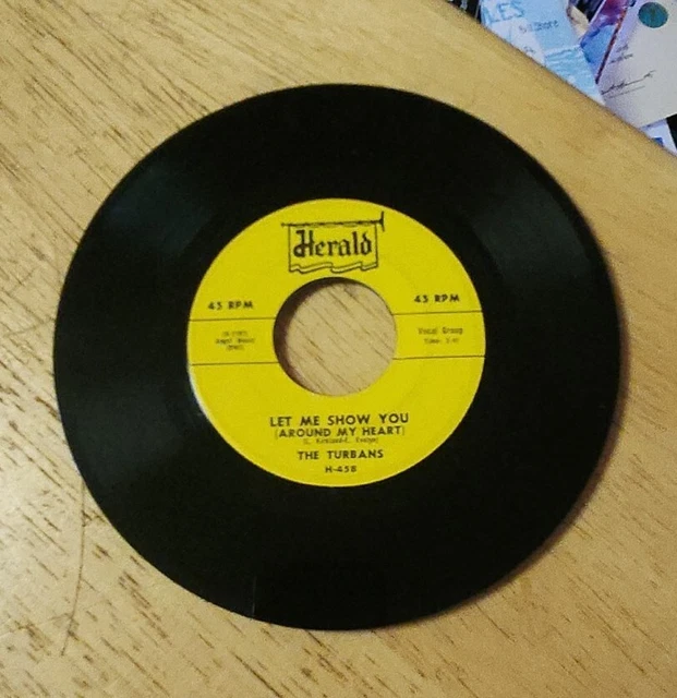Vinyl Record The Turban Let Me Show You Around My Heart When You Dance Herald