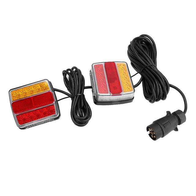 Flash rosso LED fanale posteriore IP68 rosso giallo segnale di svolta impermeabile