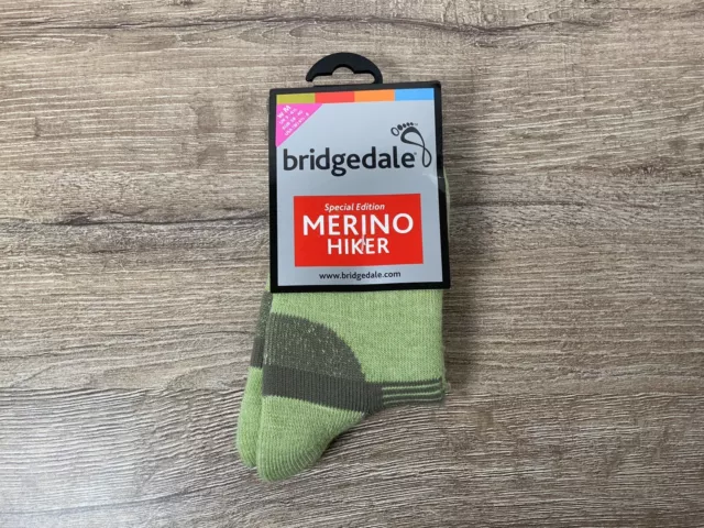 Bridgedale Merino-Wandersocken für Damen Special Edition, Größe Medium 5-6,5, NEU