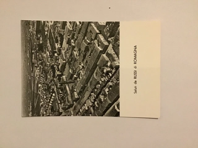 Italia - Cartolina Saluti Da Russi (Ravenna)