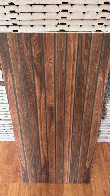 Paneles de pared de poliestireno con aspecto de madera - revestimiento de pared - paneles de pared - láminas