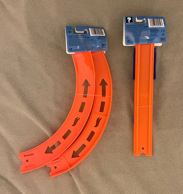 thumbnail image 2 of 10-Pack Hot Wheels Curve Track Set With Connectors – Blue By MRX Solutions 2 of 6