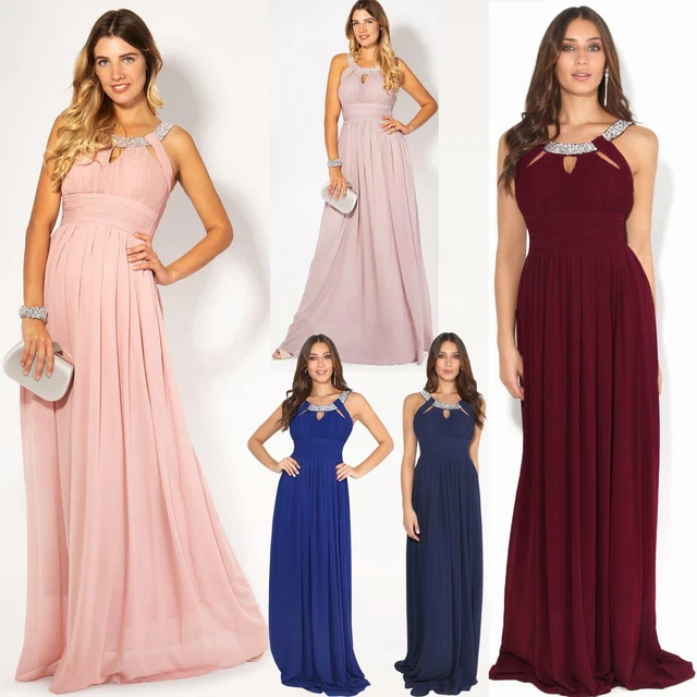 Robe de cocktail femme pas cher - robe de soirée longue cérémonie