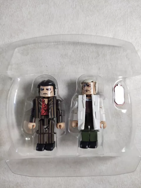 Diamond Select BSG Minimates 2 pack Loose  Miniseries Baltar Dr Cottle Pre-owned