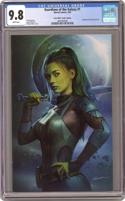 Guardians of the Galaxy #1 CGC 9.8 Shannon Maer Virgin Comic Mint Exclusive