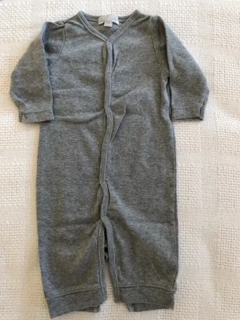 Lot de 2 pyjamas combinaisons bébé sans pied gris 1 mois et 6 bodys 1 mois bout' 2