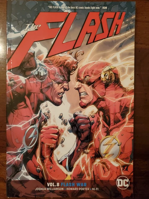 The Flash Volume 8: Flash War by Joshua Williamson. 1st Trade Paperback Ed 2018.