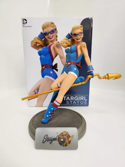 DC Comics Collectibles Bombshells Statue Stargirl Limited Edition