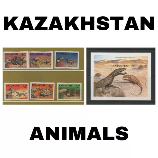 Thematic Stamps - Kazakhstan - Animals - Choose from dropdown menu