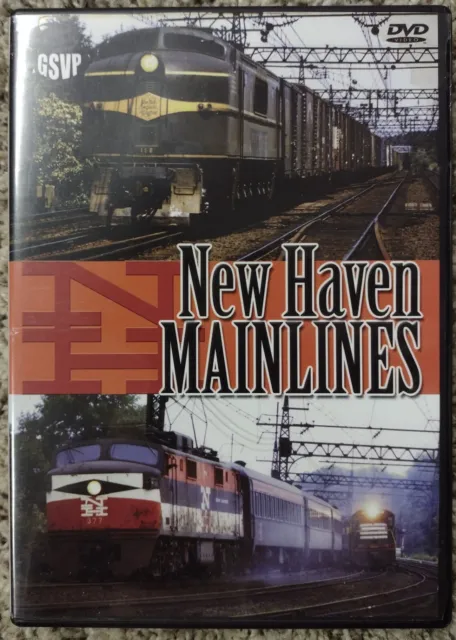 New Haven Mainlines - 2007 DVD - Greg Scholl Video Productions - Trains