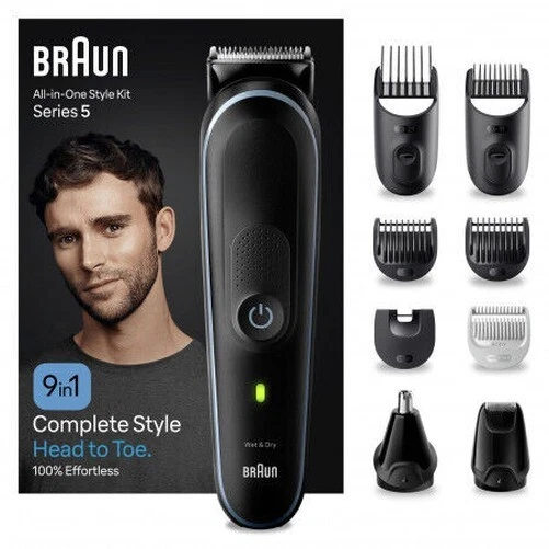 Braun MGK5411 Kit Bart-/Haarschneider Styling 7 IN 1 Mit Gillette Proglide
