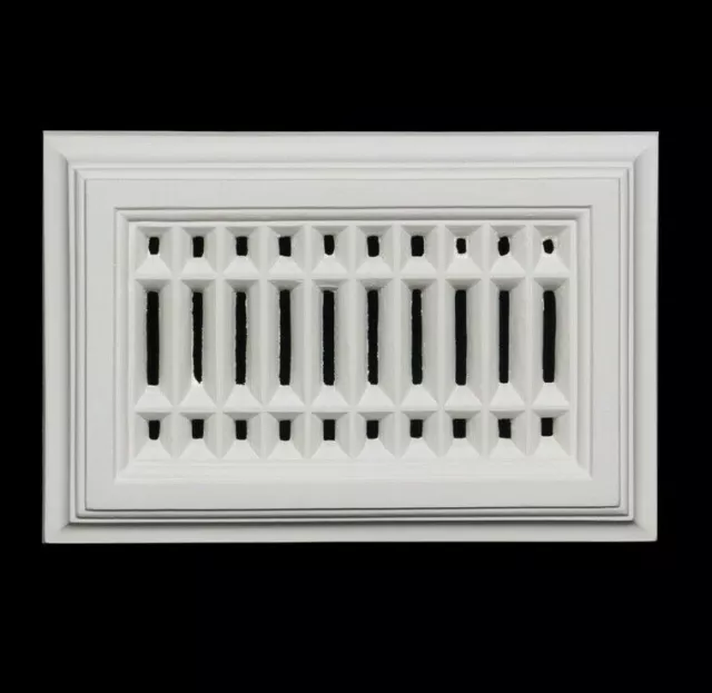 Plaster Wall Air Ceiling Vent Decal Panel Nine Row Grid Brand New CCV-39