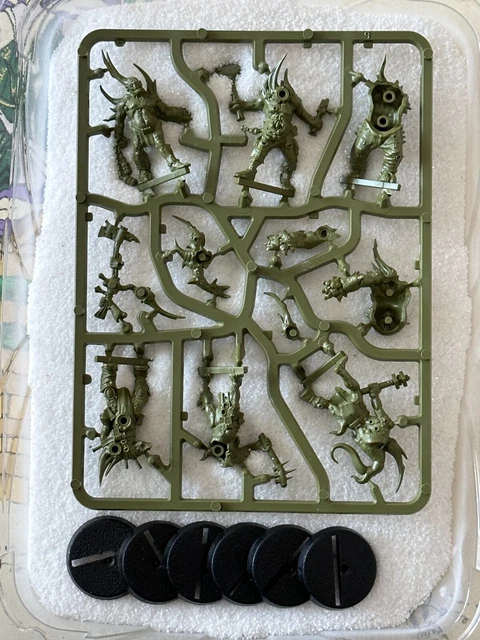 POXWALKERS - New On Sprue ETB Death Guard Easy To Build Warhammer 40K Zombies