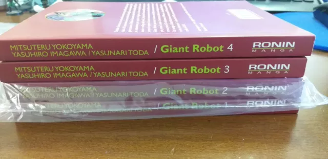 GIANT ROBOT - serie quasi completa 1, 2, 3, 4 - Ronin Manga 2