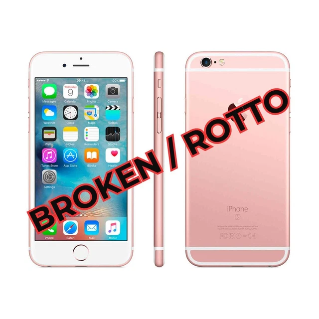 Châssis IPhone 6s Avec Carte Mère HS - Pour Pièces Ou Réparation - Occasion