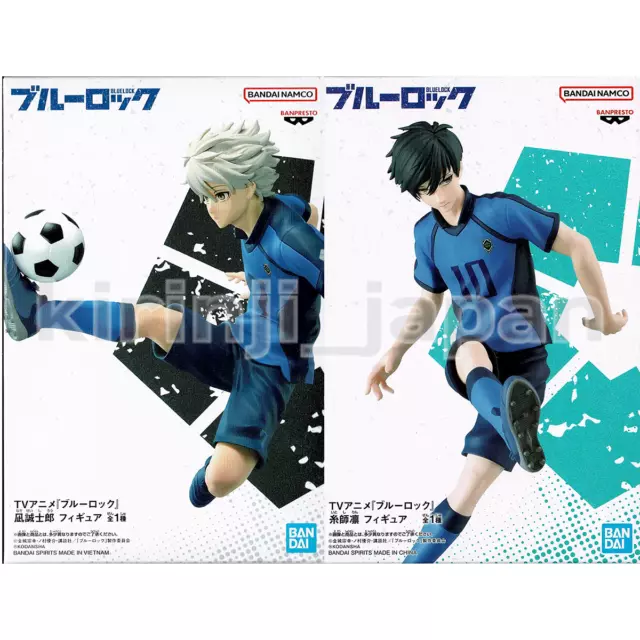 Blue Lock Hyoma Chigiri Meguru Bachira Figure Set of 2 Banpresto Namco  Limited