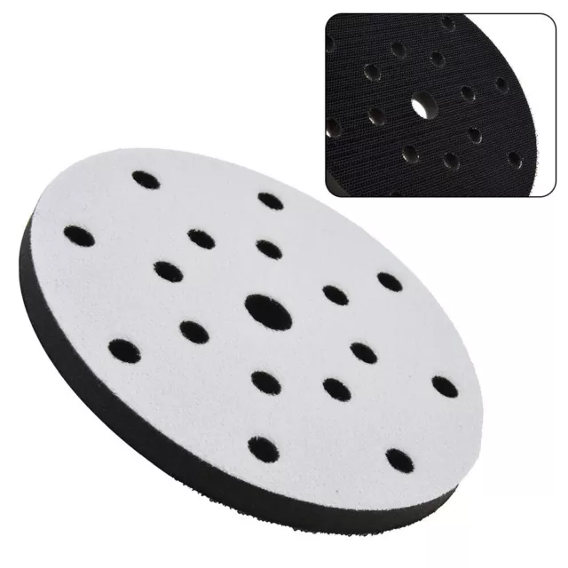 150mm 6 Diameter Soft Sponge Interface Cushion Pad For Sanding Pad Hook & Loop