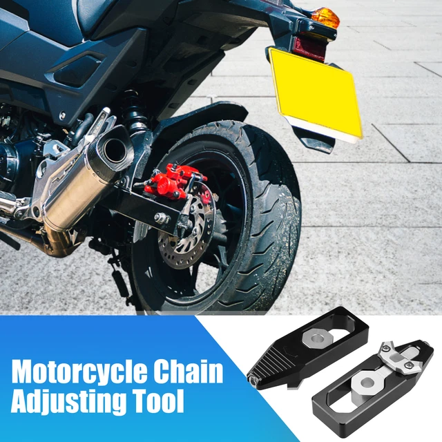 MOTORCYCLE TENSIONER AXLE Chain Adjusters TWO Custom for Honda Grom