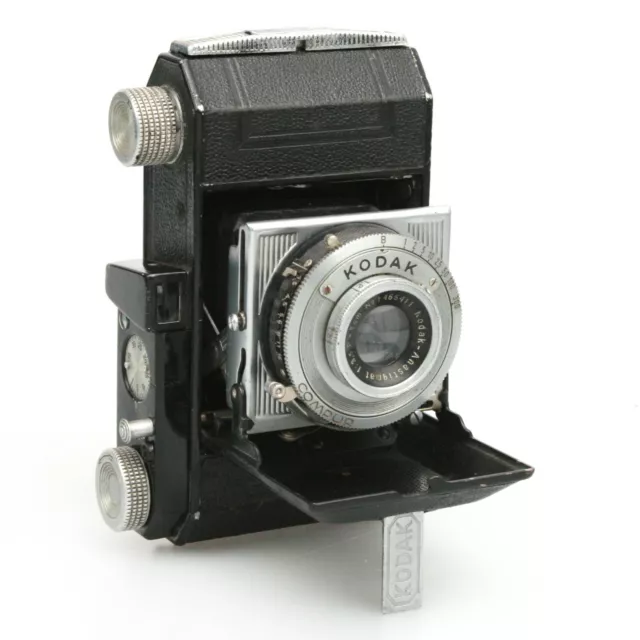 Kodak Retinette II Type 160 Folding 35mm Camera w/ Kodak 5cm 3.5 Lens