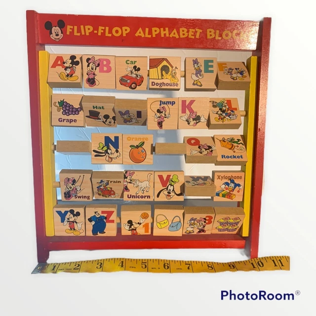 Mickey Mouse Clubhouse Flip Flop Alphabet Blocks Disn vrogue.co