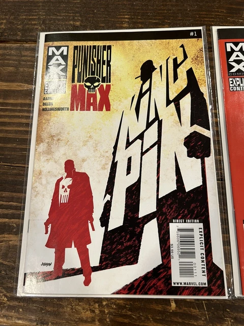 The Punisher Max 1-2 Aaron - Dillon - Hollingsworth 2010 Kingpin 2