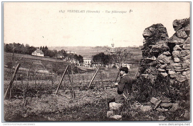 33 VERDELAIS - vue pittoresque
