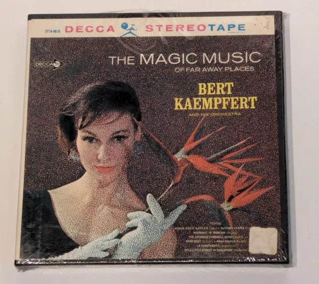 Bert Kaempfert - Magic Music Of Far Away Places - SEALED 1965 Reel To Reel Tape