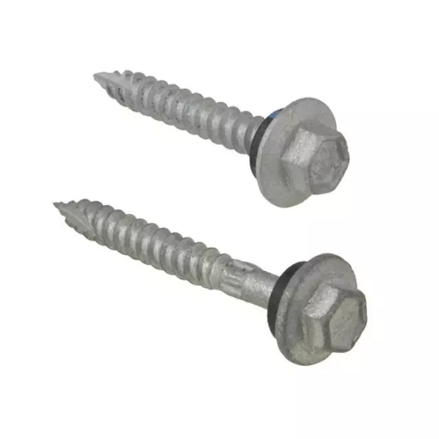 10g (4.8mm) HEX NEO TIMBER Self Drilling Screw T17 Tek Roof Galvanised