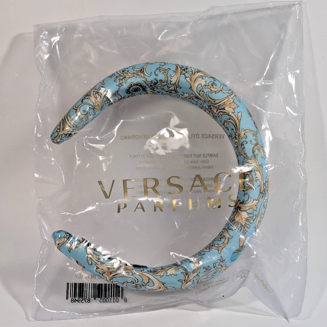 VERSACE PARFUMS DYLAN Turquoise Headband in Original Bag  display picture 3