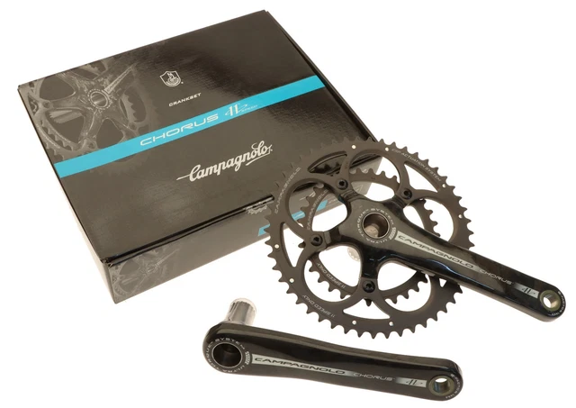Pédalier Campagnolo Chorus Double – 175 Mm – 52/39 Dents – 8/9 Vitesses