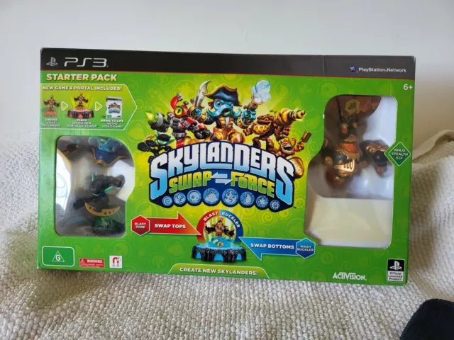 SKYLANDERS SWAP FORCE PlayStation 3 PS3 With PORTAL of POWER