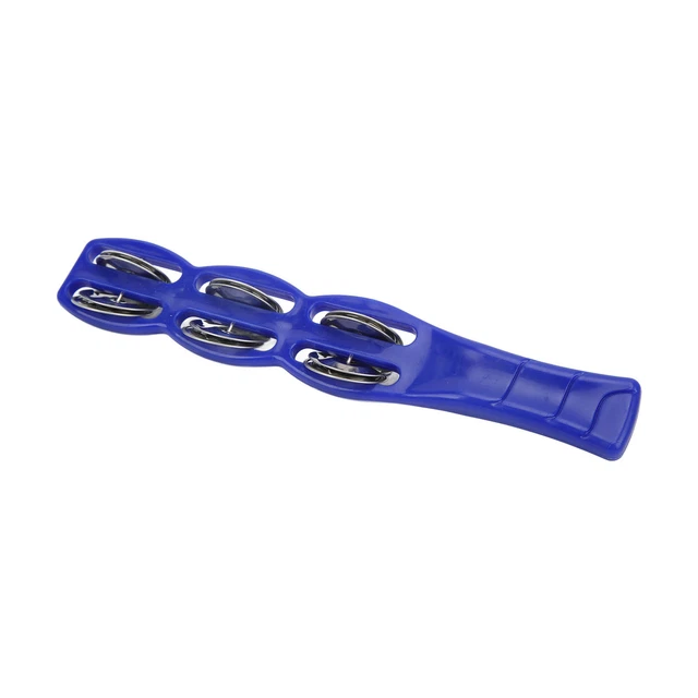 02 015 Baby-Handrassel Interaktion Helle Farben Tamburin Sechs Glockenbecken