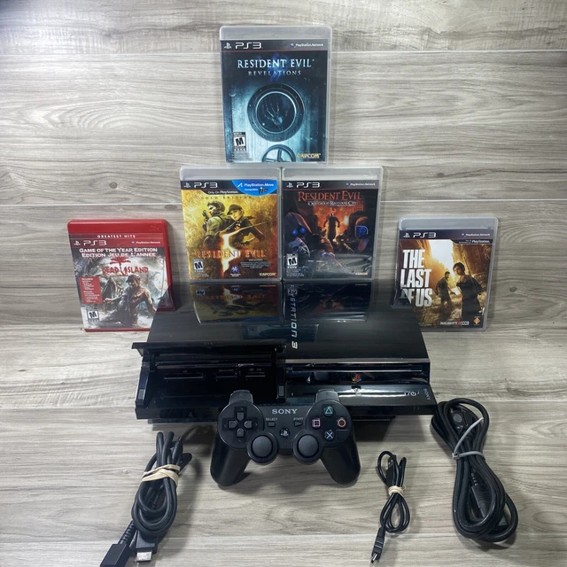 SONY PLAYSTATION 3 PS3 PS2 PS1 Backwards Compatible Console Tested lot