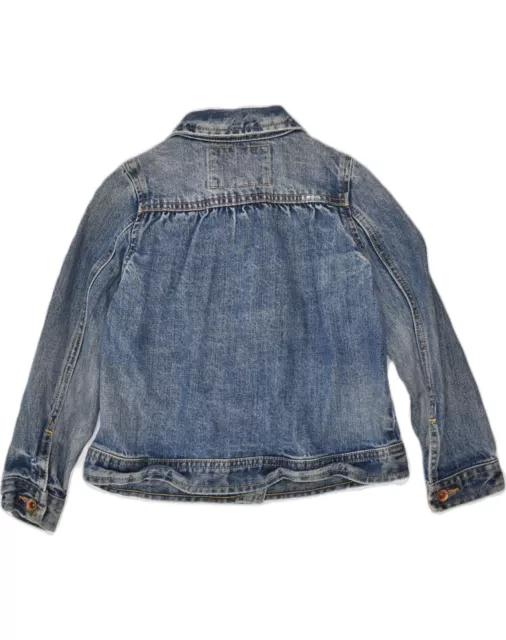 RALPH LAUREN Giacca Denim Ragazza 3-4 Anni Blu Cotone XO50 2