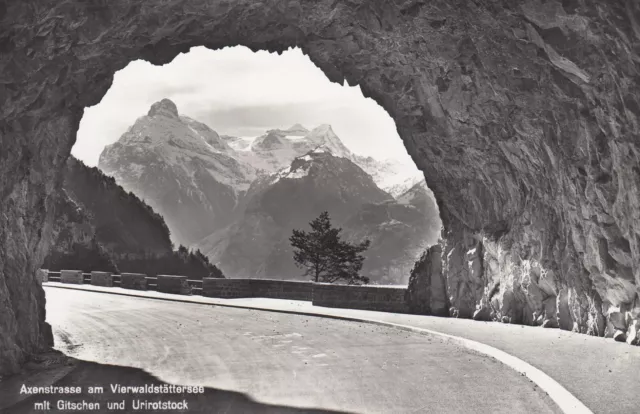 Postkarte - Axenstrasse am Vierwaldstättersee (38)